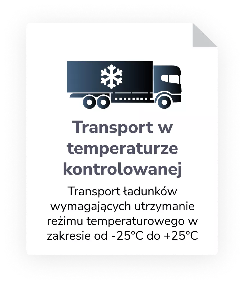 Temperatūrinis transportas - krovinių, reikalaujančių tam tikro temperatūros režimo, gabenimas